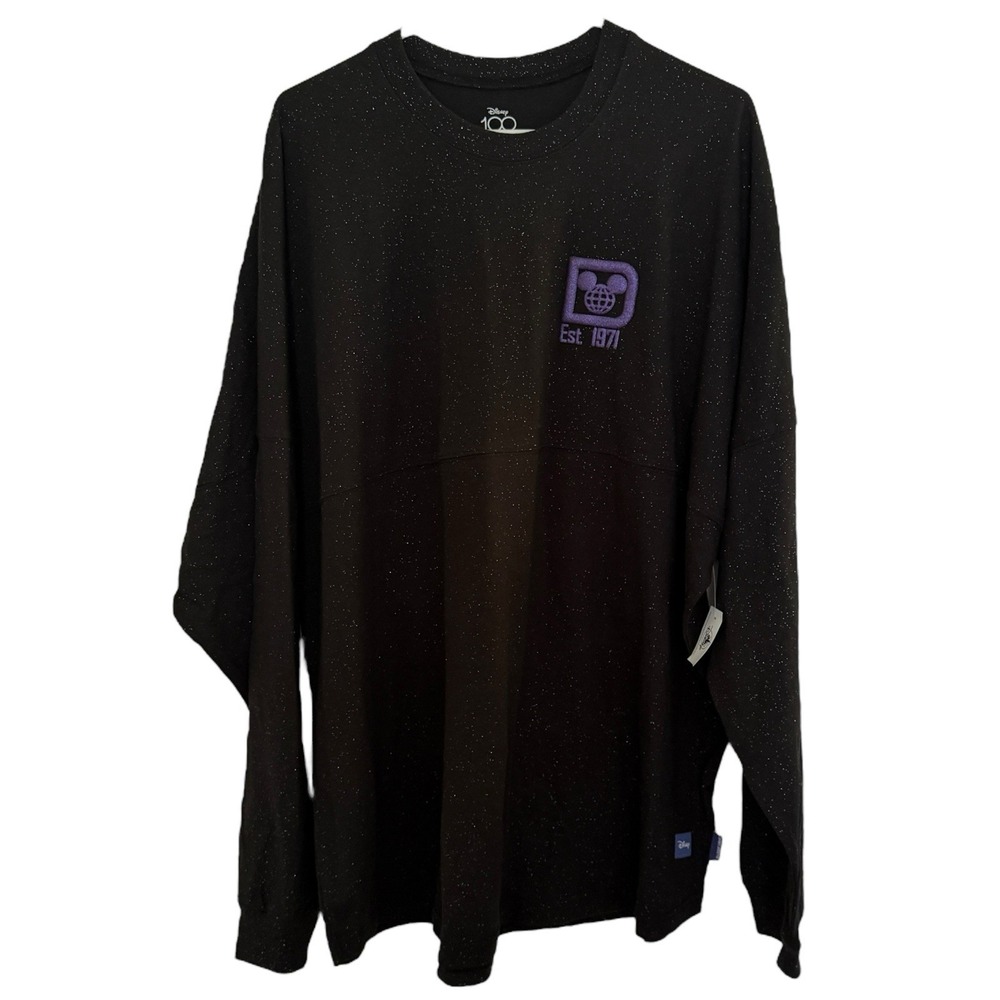Disney 100th Anniversary 100 Years of Wonder Spirit Jersey XXL Black‎ & Purple